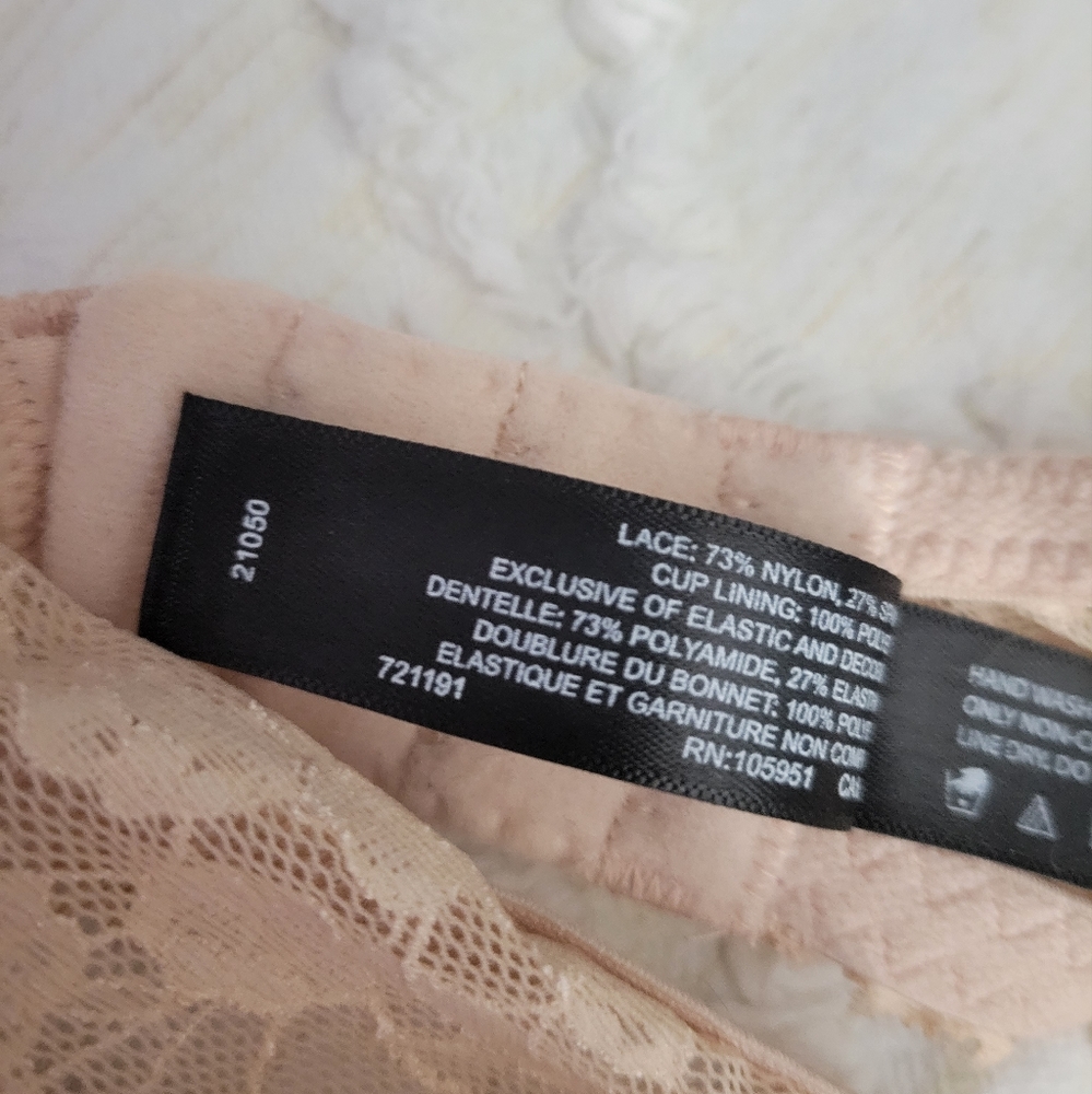 NATORI Cherry Blossom Convertible Plunge Lace Bra 30G - Picture 4 of 9